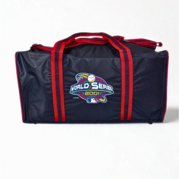 World Series 2001 Duffel Bag MLB Yankees Diamondbacks 9/11 Bush Historic - Picture 4 of 9